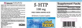 Natural Factors 5-HTP - supplement