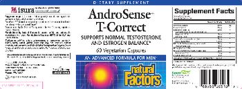 Natural Factors AndroSense T-Correct - supplement
