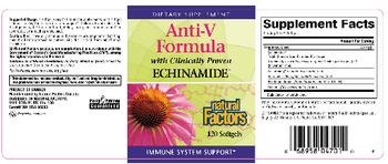 Natural Factors Anti-V Formula with Clinically Proven Echinamide - supplement