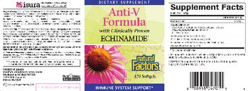 Natural Factors Anti-V Formula With Clinically Proven Echinamide - supplement