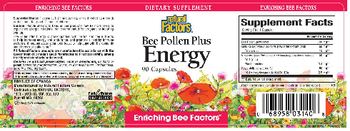 Natural Factors Bee Pollen Plus Energy - supplement