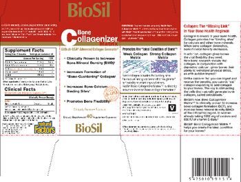 Natural Factors BioSil Bone CollaGenizer Matrix with ch-OSA Advanced Collagen Generator - supplement