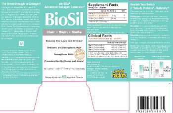 Natural Factors BioSil Hair Skin Nails - supplement