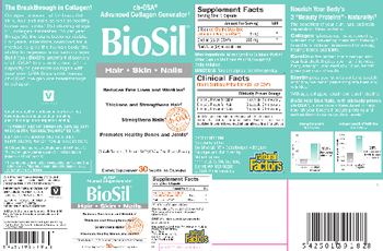 Natural Factors BioSil Hair Skin Nails - supplement