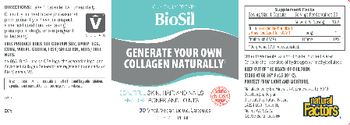 Natural Factors BioSil - supplement