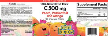 Natural Factors C 500 mg - supplement