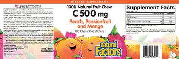 Natural Factors C 500 mg - supplement