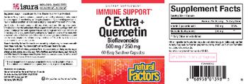 Natural Factors C Extra + Quercetin - supplement