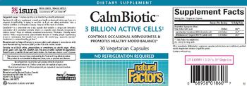 Natural Factors CalmBiotic - supplement