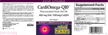 Natural Factors CardiOmega-Q10 - supplement
