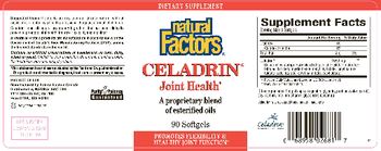 Natural Factors Celadrin - supplement