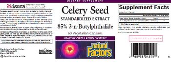 Natural Factors Celery Seed - supplement