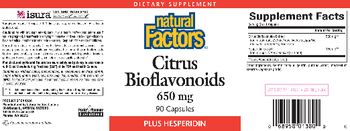 Natural Factors Citrus Bioflavonoids 650 mg - supplement