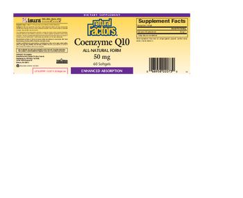 Natural Factors Coenzyme Q10 50 mg - supplement