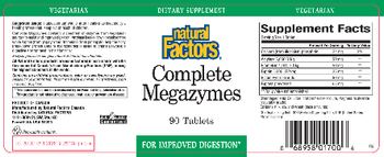 Natural Factors Complete Megazymes - supplement