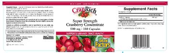 Natural Factors CranRich Super Strength Cranberry Concentrate - supplement