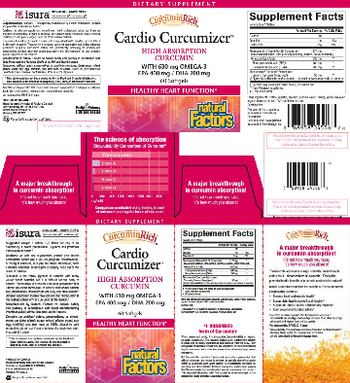 Natural Factors CurcuminRich Cardio Curcumizer - supplement