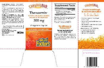 Natural Factors CurcuminRich Theracurmin 300 mg - supplement