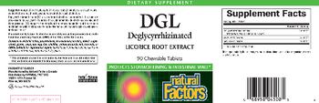 Natural Factors DGL - supplement