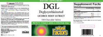 Natural Factors DGL - supplement