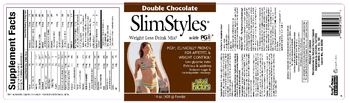 Natural Factors Double Chocolate SlimStyles With PGX - 