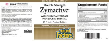 Natural Factors Double Strength Zymactive - supplement