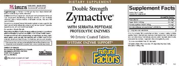 Natural Factors Double Strength Zymactive - supplement