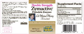 Natural Factors Double Strength Zymactive Proteolytic Enzymes - 