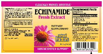 Natural Factors Echinamide Fresh Extract - this statement has not been evaluated by the food and drug administration this product is not intend