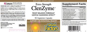 Natural Factors Extra Strength ClenZyme - supplement