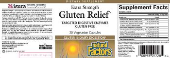 Natural Factors Extra Strength Gluten Relief - supplement