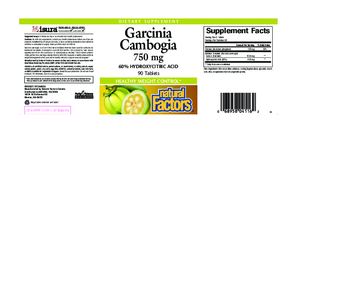 Natural Factors Garcinia Cambogia 750 mg - supplement
