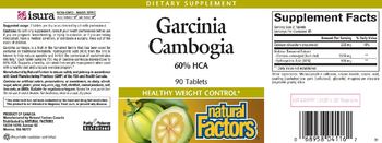 Natural Factors Garcinia Cambogia - supplement