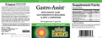 Natural Factors Gastro-Assist - supplement