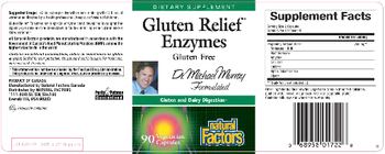 Natural Factors Gluten Relief Enzymes - supplement