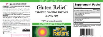 Natural Factors Gluten Relief - supplement
