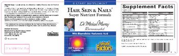 Natural Factors Hair, Skin & Nails Super Nutrient Formula - supplement