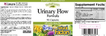 Natural Factors Herbal Factors Urinary Flow Formula - supplement