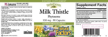 Natural Factors HerbalFactors Milk Thistle Phytosome 150 mg - supplement