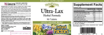 Natural Factors HerbalFactors Ultra-Lax - supplement