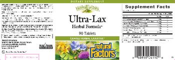 Natural Factors HerbalFactors Ultra-Lax - supplement