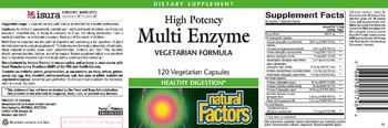 Natural Factors High Potency Multi Enzyme - supplement