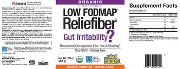 Natural Factors Low FODMAP Reliefiber Tropical Flavor - supplement