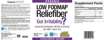 Natural Factors Low FODMAP Reliefiber Unflavored - supplement