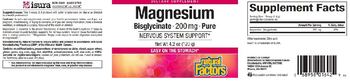 Natural Factors Magnesium Bisglycinate 200 mg - supplement