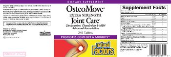 Natural Factors OsteoMove Extra Strength - supplement