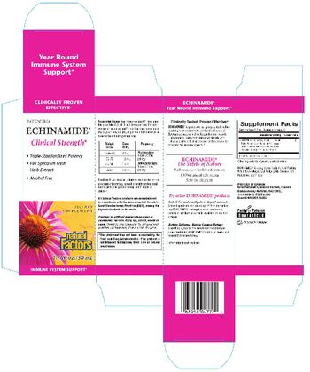 Natural Factors Patented Echinamide Clinical Strength Triple-Standardized Potency - supplement