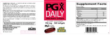 Natural Factors PGX Daily Ultra Matrix Softgels - supplement