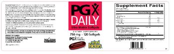 Natural Factors PGX Daily Ultra Matrix Softgels - supplement