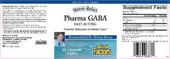 Natural Factors Pharma GABA - supplement